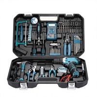 DEWEN Trousse à outils complète pour la maison : Sécateur, tournevis, outils de nivellement essentiels