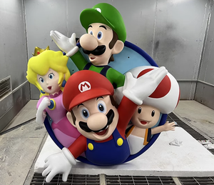 Venta directa de fábrica de estatuas de <span class=keywords><strong>Mario</strong></span>, tienda de artesanía de resina, adornos, decoración de tienda - Product Image 5