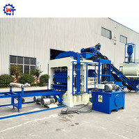Machine de fabrication de briques creuses en béton entièrement automatique à emboîtement hydraulique QT12-15, vente directe usine