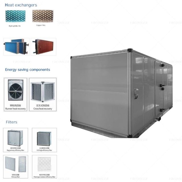 Precision 23.4 kW Air Cooled Packaged Water Chiller for Indoor Server Rooms and Data Center Cooling