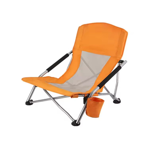 Silla Plegable de Hierro Resistente y Cómoda para Acampar, Pesca, Senderismo, Picnic y Playa, de Alta Calidad y Popular para Actividades al Aire Libre - Product Image 1