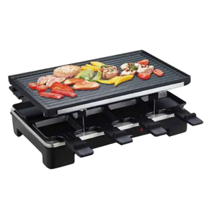 Grill BBQ 1200W Grill électrique carré <span class=keywords><strong>Raclette</strong></span> pour 6 personnes avec revêtement en fonte/pierre avec GS/CE/ROH/LFGB/SASO ATC-RG046 - Product Image 5