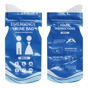 Sac à urine d'urgence portable pour femmes, mini urinoir de voyage portable pour voiture, toilettes mobiles pour enfants, grand urinoir jetable - Product Image 2