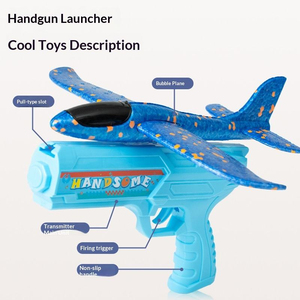 Lanceur d'avion, Avion planeur en mousse LED à <span class=keywords><strong>catapulte</strong></span>, Meilleure vente 2026, <span class=keywords><strong>Jeu</strong></span> <span class=keywords><strong>de</strong></span> vol extérieur pour enfants, Cadeau éducatif - Product Image 5
