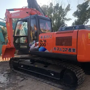 Excavadora de orugas Hitachi ZX200 usada. Alta eficiencia en el trabajo. Fuerte adaptabilidad ambiental. Vender a bajo precio