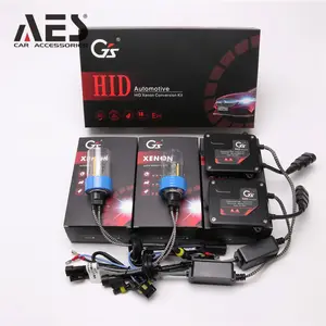 GS אנטי Uv (אולטרה סגול) HID ערכת עבור HB3 HB4 H7 H8 H11 קסנון הנורה עם 45w 55W מהיר בהיר נטל