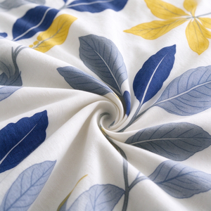 Set Copripiumino Floreale con Stampa Botanica, Set Lenzuola <span class=keywords><strong>Leggero</strong></span>, Biancheria da Letto per Casa e Hotel, Motivo Personalizzabile - Product Image 4