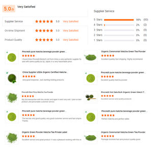 <span class=keywords><strong>Verde</strong></span> de China <span class=keywords><strong>Te</strong></span> instantánea Ceremonia de grado Natural en polvo orgánico Ceremonial <span class=keywords><strong>Matcha</strong></span> - Product Image 4