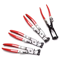 Kit d'outils de réparation de moteur automobile 9 pièces en acier au carbone SAE 1045, avec pinces à colliers de serrage flexibles et outils de démontage pour l'entretien