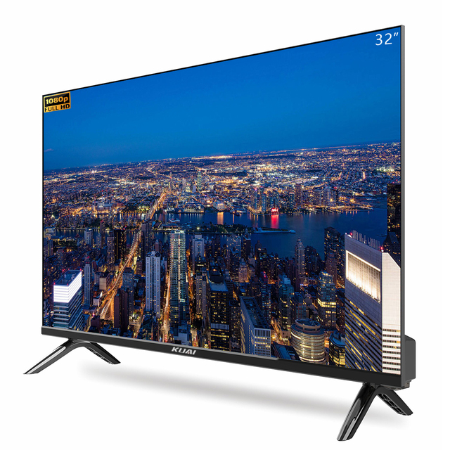 KUAI TV Manufacturer OEM 24 32 40 43 50 55 65 Inch Smart Tv A+ Panel 4K Television LED TV 32 Inch Televisions