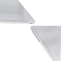 Nouvelle Housse de Protection pour Ordinateur Portable en Fibre de Carbone Plastique Noir Or Argent Anti-rayures Imperméable pour Macbook