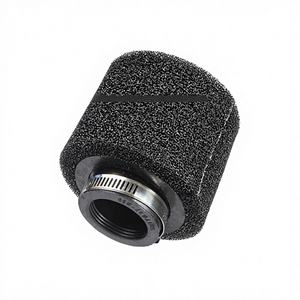 Nouveau <span class=keywords><strong>filtre</strong></span> à <span class=keywords><strong>air</strong></span> GOOFIT 48 mm en <span class=keywords><strong>mousse</strong></span> éponge de remplacement pour moto, <span class=keywords><strong>scooter</strong></span>, dirt bike, quad GY6 50cc rouge - Product Image 2
