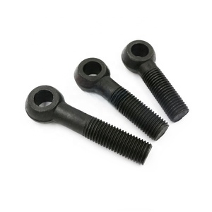 Vis <span class=keywords><strong>de</strong></span> réglage œil <span class=keywords><strong>de</strong></span> poisson noire <span class=keywords><strong>de</strong></span> qualité 4.8 avec trou, boulon à œil mobile GB798 - Product Image 4