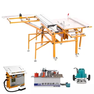 Carpintaria Portable Saw Machine China Professional Deslizando Tabela Painel Saw Para Móveis