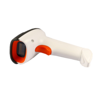 Escáner de Código de Barras Portátil, Compatible con Lectores de Códigos de Barras 1D/2D, Conexión USB, Escáner de Código de Barras con Cable para Mercado, Farmacia, Biblioteca, Tienda