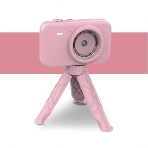 Appareil photo numérique pour enfants HD 2,4 pouces 320x240 avec grand angle 180°, flash, mémoire et trépied pour la photographie L1 - Product Image 4