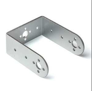 Estampado personalizado Soportes de metal en forma de U Acero inoxidable Aluminio Pequeño montaje interior Soportes de ángulo tipo en forma de U - Product Image 4