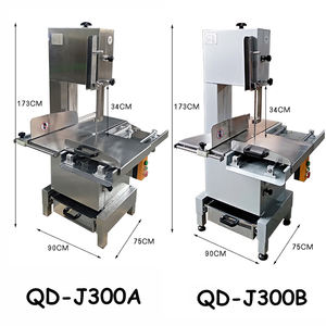 Sega a nastro da macellaio per il taglio di carne e ossa di pollo con reggetta a lama commerciale in acciaio inossidabile di piccole dimensioni - Product Image 2