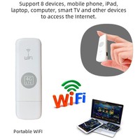 Kartu Data Nirkabel 4G OEM 150Mbps Modem USB UFI LTE 4G untuk Rusia, Asia Tengah, Eropa, Prancis