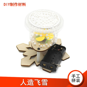 Kit de Ciencia de Copos de Nieve de Madera, Juguete Educativo para Niños de 7 a 9 Años, Juego de Experimentos STEM con Batería - Product Image 5
