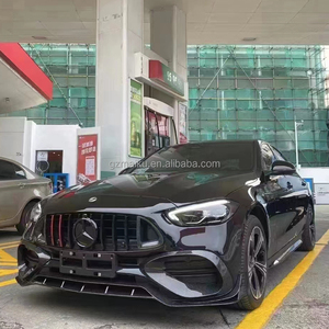 W206 C200 C260 <span class=keywords><strong>C43</strong></span> C63 AMG de fibra de carbono labio delantero para <span class=keywords><strong>Mercedes</strong></span>-Benz Clase C W206 <span class=keywords><strong>2022</strong></span>-2023 - Product Image 2