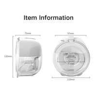 Meilleure vente de soutien-gorge multimodal intelligent personnalisé de qualité hospitalière allaitement sans fil tire-lait électrique