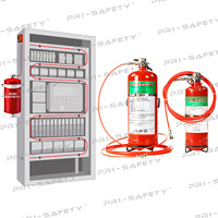 Système d'extinction d'incendie Pri-Safety Clean Gas Novec1230 FK-5112 FM200 Hfc 227ea pour armoires électriques, provenant de l'usine