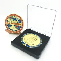 مخصص مادة سبائك الزنك الذهب والفضة البرونزية coin_display_box الهند عملات نادرة مجموعة