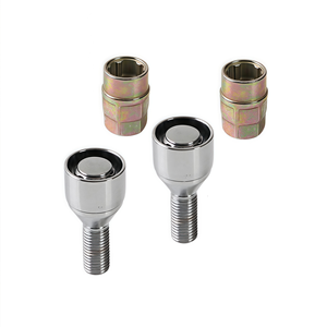 Bloqueo de Seguridad Antirrobo para Ruedas de Coche de Aleación de Acero Plateado TAIDA, Nuevo - Product Image 3