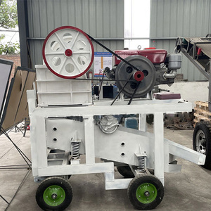 Nueva Trituradora de Mandíbulas Pequeña Automática 150x250 250x400 con Cinta Transportadora, Marca Zhengzhou Sinoma, Capacidad de 10-20tph, Trituradora de Piedra Móvil con Motor AC - Product Image 5