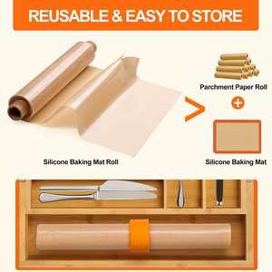 Revestimientos para el Fondo del Horno, Libres de BPA y PFOA, Accesorio de Cocina para Mantener el Horno Limpio, Revestimiento Protector Reutilizable y Resistente - Product Image 4