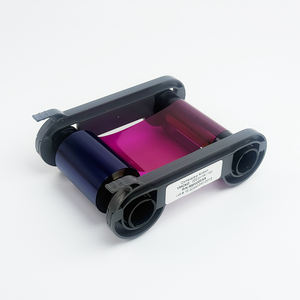 Ruban compatible pour <span class=keywords><strong>Evolis</strong></span> <span class=keywords><strong>Primacy</strong></span> Zenius <span class=keywords><strong>Duplex</strong></span> R5F008SAA YMCKO Ruban 300 impressions Ruban d'impression de carte d'identité - Product Image 5