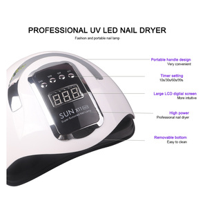 Tszs Chuyên Nghiệp Móng Tay Máy Sấy Timers Có Thể Điều Chỉnh Xách Tay LED Nail Đèn UV Ánh Sáng Cho Chữa Tất Cả Các Gel Nail Polish10s/30S/60S/99S - Product Image 4