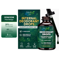 Gouttes liquides de chlorophylle OEM, antioxydant, améliore l'immunité, stimule l'énergie, soutient la digestion, détoxification rapide pour adultes