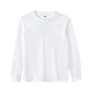 HA40 Vente en gros de t-shirts à manches longues pour hommes en coton 100% 210g, col rond, t-shirt à manches longues - Product Image 2