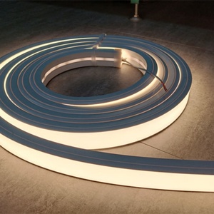 Tira de LED de Silicona de 12V 24V, Luz LED de Neón Flexible Blanca Cálida Empotrada, Tubo de Silicona de Neón Flexible - Product Image 3