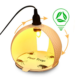 Trampa para Insectos Voladores Ecológica, Eléctrica, <span class=keywords><strong>de</strong></span> Estado Sólido, Asesino <span class=keywords><strong>de</strong></span> Ratones ABS, Eliminador <span class=keywords><strong>de</strong></span> Insectos, Atrapa Moscas para Exteriores, Trampas para Plagas - Product Image 1