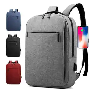 Dizüstü sırt çantası özel iş çantası en çok satan öğrenci okul çantası USB şarj açık spor seyahat el çantası