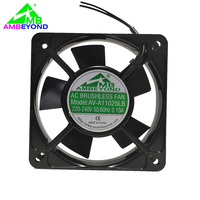 Ventilateur de refroidissement AC 110x110x25mm 11025 110V 220V 380V à roulement à billes, haut débit d'air, faible bruit pour armoire d'onduleur