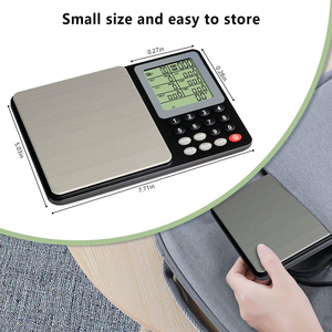 Multifunktion ale beliebte hochgenaue Rechteck dekorative intelligente elektronische digitale Küchen waage AAA Batterie für Lebensmittel - Product Image 3