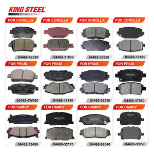 Plaquettes de frein en céramique japonaise en gros pour Hilux Fortuner pour Land Cruiser Auto Parts 04465-0K300 nouvelle voiture avant gauche droite - Product Image 6