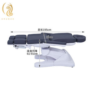 เตียงเสริมความงามไฟฟ้า chuquemulsifunctional, รอยสักความงาม, เก้าอี้ทำเล็บเท้า, เตียงตรวจสอบที่มีการยกขาและหมุน - Product Image 5