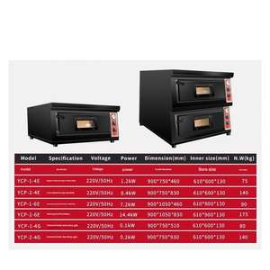 <span class=keywords><strong>Horno</strong></span> de Pizza Comercial de Una o Dos Cenas, 32 Pulgadas, Gran Capacidad, <span class=keywords><strong>Horno</strong></span> de Pizza Inteligente para Pizzerías - Product Image 5