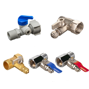 1/2 ''đến 1/4'' van bi van TEE kết nối nhanh chóng kết nối RO Nguồn cấp dữ liệu nước Adapter van - Product Image 6