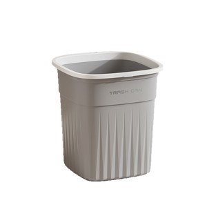 Large Capacity Rectangular Trash Can With Pressure Ring For Bathroom Indoor Use - Product Image 5