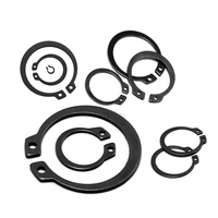Black Din471 Din472 Carbon Steel Retaining Ring