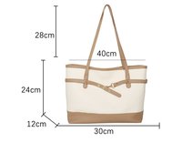 Nouveau sac fourre-tout pour femme en PU à fermeture éclair, résistant à l'eau, couleur unie, grande capacité, pour les voyages, l'usage quotidien, portable, à bandoulière