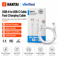 Kabel Pengisian Daya Ultra Cepat USB Tipe C 6A 120W untuk Xiaomi Realme Poco