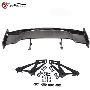 สปอยเลอร์หลัง FUXINGTAI ABS Shark Tuning สำหรับตกแต่งฝากระโปรงท้ายรถยนต์มิตซูบิชิ แลนเซอร์ อีโว 7 8 9 EX 2020 Wrx ใช้ได้กับหลังคารถ - Product Image 2