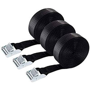 Xinda 1 Zoll 25mm Bestickter Elastischer Spanngurt für Fracht Cam-Befestigung Gepäck mit Metallschnalle - Product Image 3